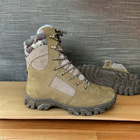 Берцы ботинки теплые Зима до - 25 Койот натуральная гидрофобная кожа+натуральная шерсть усиленная пятка и носок 40 - изображение 7