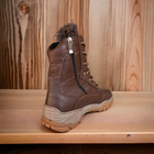 Берцы ботинки теплые Зима до - 25 натуральная гидрофобная кожа+натуральная шерсть усиленная пятка и носок 47 - изображение 4