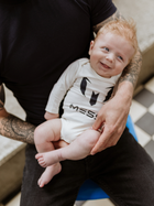 Body niemowlęce Messi S49303-2 50-56 cm Białe (8720815172083) - obraz 3