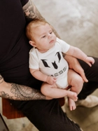 Body niemowlęce Messi S49303-2 62-68 cm Białe (8720815172090) - obraz 4
