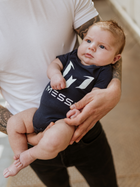 Body niemowlęce Messi S49304-2 50-56 cm Granatowe (8720815172120) - obraz 3
