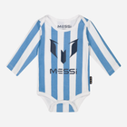 Body niemowlęce Messi S49307-2 50-56 cm Jasnoniebieski/Biały (8720815172243) - obraz 1