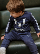 Bluza bez kaptura chłopięca Messi S49325-2 86-92 cm Granatowa (8720815173479) - obraz 3