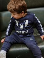 Bluza bez kaptura chłopięca Messi S49325-2 98-104 cm Granatowa (8720815173486) - obraz 3