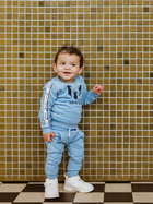 Bluza bez kaptura chłopięca Messi S49326-2 86-92 cm Jasnoniebieska (8720815173547) - obraz 4