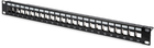 Patch panel Digitus 19" 1U 24 porty Keystone (DN-91411) - obraz 1