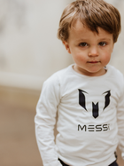 Дитяча футболка з довгими рукавами для хлопчика Messi S49319-2 110-116 см White (8720815173073) - зображення 3