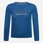 Дитяча футболка з довгими рукавами для хлопчика Messi S49406-2 122-128 см Niebieska (8720815174810) - зображення 1
