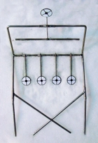 Крепкая надежная механическая мишень для пневматики из нержавейки АЛВАНИ - изображение 3
