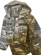 Куртка мультикам 46 размер военная, летняя армейская ветровка рип-стоп, куртка тактическая для ВСУ - изображение 4