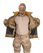Куртка зимова Level 7 Coyote з капюшоном військова тактична 2XL Койот (LPP28889CB-3) - зображення 7