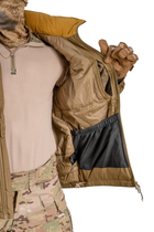 Куртка зимняя Level 7 Coyote с капюшоном военная тактическая L Койот (LPP28889CB-1) - изображение 6