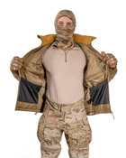 Куртка зимняя Level 7 Coyote с капюшоном военная тактическая L Койот (LPP28889CB-1) - изображение 7