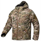 Куртка зимова з тепловідбивною підкладкою Omni Hit Multicam Ріп Стоп з капюшоном військова тактична куртка M Мультикам (CPM28889) - зображення 8