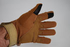 Тактичні рукавички з пальцями 9004_M_Coyote - зображення 8