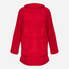Bluza damska z kapturem oversize DKaren Hoodie Ariela XL Czerwona (5903251453265) - obraz 3