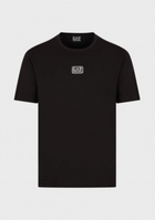 Koszulka męska EA7 Train Core Id M Label Tee M Czarna (8056787066342) - obraz 5