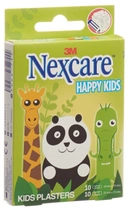 Пластырь 3М Nexcare Happy Kids Animals для детей 20 шт (5902658105562) - изображение 1