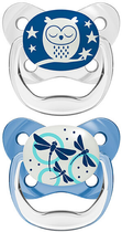 Uchwyt na smoczek Dr. Brown's Prevent Nocturne Pacifier Blue T/1 0-6M (72239325261) - obraz 1