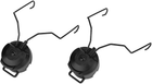 Кріплення адаптер для шумозахисних наушников MSA Sordin / Z-tac на шолом тактичний+оголів'я Чорний (1489601S) - изображение 4