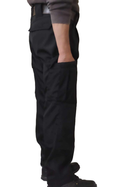 Тактические брюки демисезонные Проспероус тк. Дюспо-Флис 52/54,3/4 Черные - изображение 3