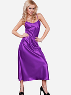 Erotyczny peniuar DKaren Plus Size Slip Iga 5XL Violet (5902230023413)