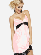 Еротичний пеньюар DKaren Plus Size Slip Otylia 4XL Pink (5903251420892)