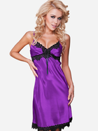 Еротичний пеньюар DKaren Plus Size Slip Viola 10XL Violet (5903251420656) - зображення 1