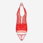 Erotyczny komplet DKaren Set Emily 2XL Red (5902230067257) - obraz 3