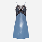 Erotyczny peniuar DKaren Slip Beatrice M Light Blue (5903251401426) - obraz 1