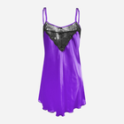 Еротичний пеньюар DKaren Slip Carla XS Violet (5902686570080)