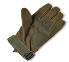 Тактические перчатки полнопалые Expert XL хаки - изображение 4