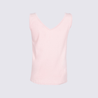 Koszulka na ramiączkach damska luźna Yoclub Cotton Top PKR-0003K-A120 S Różowa (5903999468019) - obraz 3