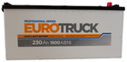 Аккумулятор 230 прямая (+ слева) 1500А Eurotruck 000251916