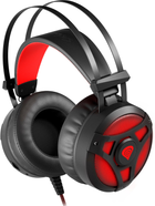 Słuchawki Genesis Neon 360 Wired Microphone Black Red (NSG-1107) - obraz 5