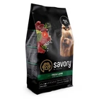 Сухой корм для собак малых пород Savory со свежим мясом ягненка