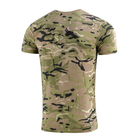 М-Тас футболка MC, тактична футболка, футболка мультикам для риболовлі, чоловіча літня футболка, військова - зображення 4