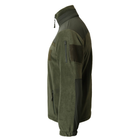 Куртка тактическая Флис со вставками SoftShell Оливковая 48 - изображение 4