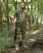 Футболка Pentagon Ageron «Spartan Warrior» Olive Green XL - изображение 2