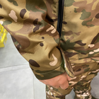 Костюм тактичний демісезон, Softshell, Мультикам, розмір XL, костюм для демісезонних військових софтшел - зображення 6