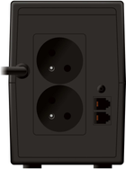 UPS PowerWalker VI SHL 650VA (360W) Black (VI 650 SHL FR) - obraz 3