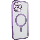 Чехол VVave Elegant Metallic Color Case with MagSafe Magnetic Ringдля Apple iPhone 14 Pro (6.1") Purple