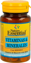 Kompleks witamin i minerałów Nature Essential Vitamins and Minerals 60 Tablets (8435041330908) - obraz 1