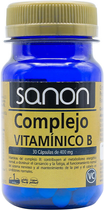 Вітамінний комплекс Sanon Complejo Vitamínico B 30 капсул по 400 мг (8436556086069) - зображення 1