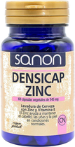 Suplementacja mineralna diety Sanon Densicap Zinc 60 Capsules De 545 Mg (8436556081873) - obraz 1