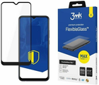 Szkło hartowane 3MK FlexibleGlass Max do Oppo A15/A15S czarne (5903108343657) - obraz 1