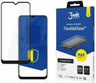 Szkło hartowane 3MK FlexibleGlass Max do Oppo A16/A16s czarne (5903108444644) - obraz 1