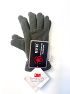 Рукавиці тактичні, військові, армійські флісові перчатки MFM утеплювач 3M™ Thinsulate™ хакі, розмір L - зображення 4