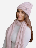 Комплект (шапка + шарф) Kamea K.22.254.09 One Size Рожевий (5903246762082) - зображення 1