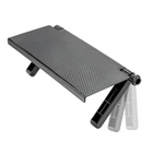 Регулируемая полка для телевизора Screen Caddy Top Shelf Black над экраном